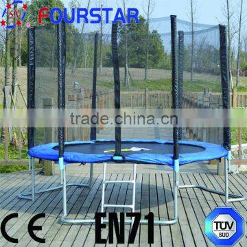 Best sale Kids indoor trampoline 8ft bunggee trampoline for kids