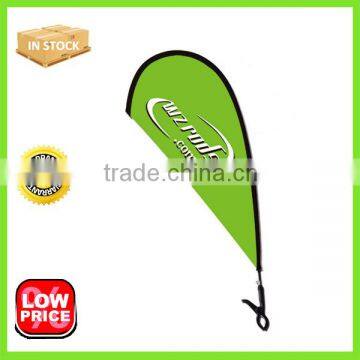 Cheap Mini Indoor Decoration Usage Clip Teardrop Flag