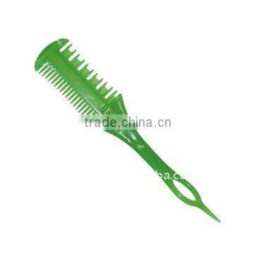 Professional salon razor blade thinning comb K097