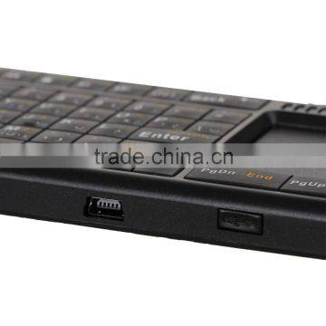 2.4ghz Mini Wireless Arabic Keyboard With Mouse Touchpad photo-2