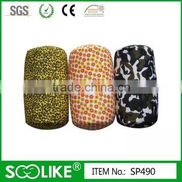 Fashion pattern microbeads cushion