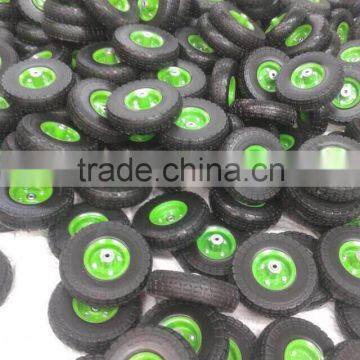 high quality plastic rubber wheel for carts