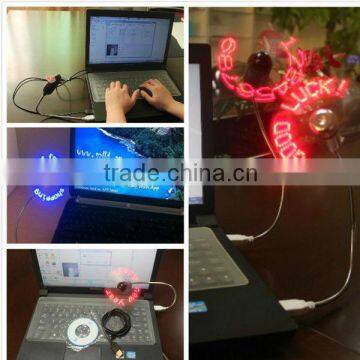 USB LED programmable Fan