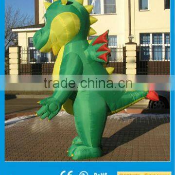 Inflatable Cartoon Dinosaur Costume for Gala Parade Decoration