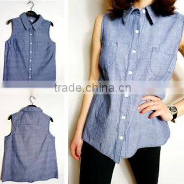 Customized Jean-Shirts Cowboy Shirts Cheap Wholesale