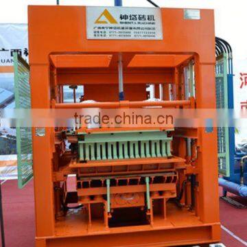 QTY10-15 solid brick machine german concrete block making machine