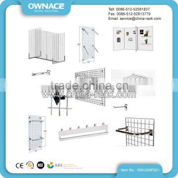 USA Metal Wire Slatwall Panel Gridwall for your Retail Display Store Fixtures