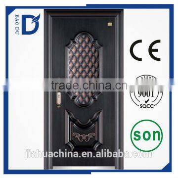 Cheap Italian Soundproof Exterior Swing Security Steel Door Residential BD-1433 photo-4
