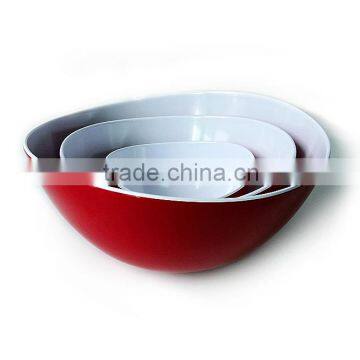 Mixing Salad Melamine Bowls set Supplier