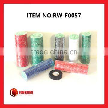 Factory Supply Multiple colors PVC Insulating Tare Electricians Electrical Insulation Tape