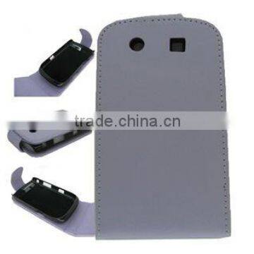 Light purple Snakehive Genuine Leather case cover for BlackBerry 9800