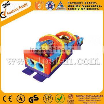 PVC inflatable obstacle course for kids and adults A5019