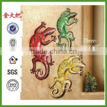 lighted gecko southwest wall decor