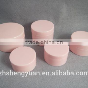 PP material plastic cosmetic face cream empty jar