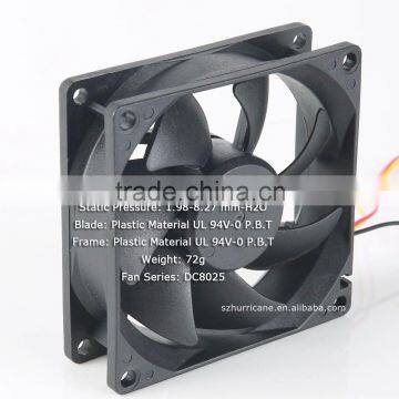 80mm dc8025 dc fan