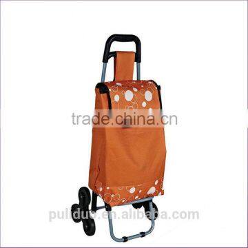 Factory Supply Fold Up 6 Wheels Shopping Trolley Bag For Climbing Stair photo-2