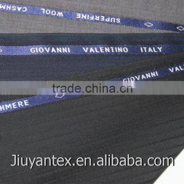 Beautiful Wool Blend Trw Stripe Weave Customized Selevdge Senior Quality Men Dress Uniform Suiting Textile Fabric Through SGS photo-4