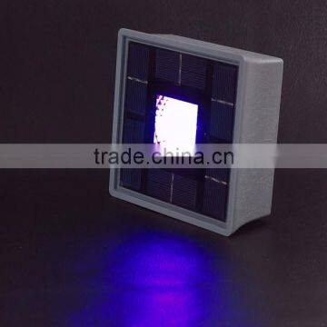 Install Into the Ground Solar Brick Led Paver Light photo-2