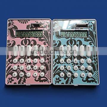 8 Digts Slim Hand Hold Calculator photo-3