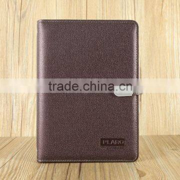 Plaro Embossed Leather or pu Covers Leather Daily Planner Diary 2016