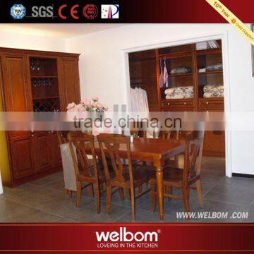 2014 High Quality Alibaba Express New Design Solid Wood Wardrobe