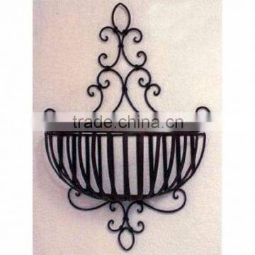 PF-FB03 Black powder coat wall mounted flower pots