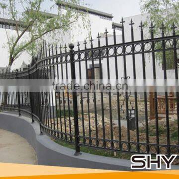 Simple Morden Metal Fence / Wrought Iron Fence photo-6
