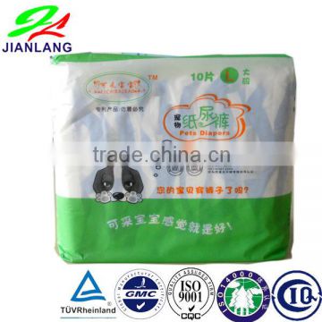 disposable high absorption pet diapers