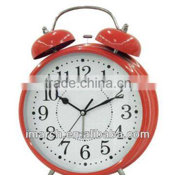 red bell clock,table clock