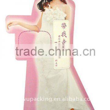 corrugated paper advertising stars billboard stand