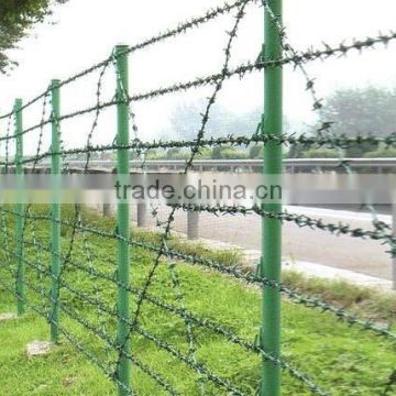 Electric galvanized barbed wire