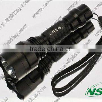 C8 Q5 CREE LED Rechareable flashlight/torch 5 Model 18650 batteries Super bright