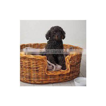 good quality wicker pet basket