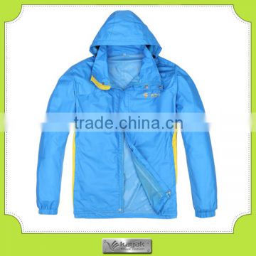 custom cheap men printed polyester light jacket