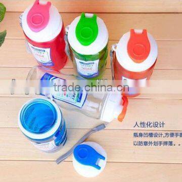 Colorful Glass Sport Water Bottle 500ml photo-2