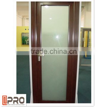 Latest window design aluminum frame profile swing door prices