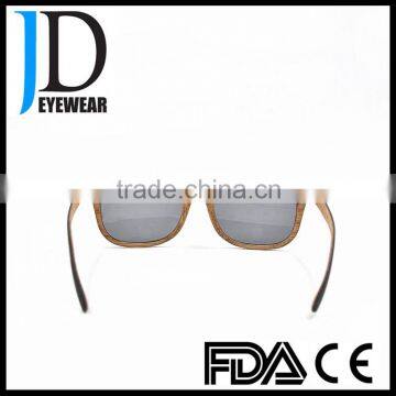 High Quality OEM Brand Logo Cat.3 UV400 Wood Sunglasses