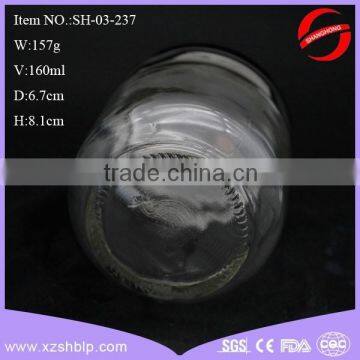 160ml Clear Glass Bee Honey Jar With Cap for Storage photo-4