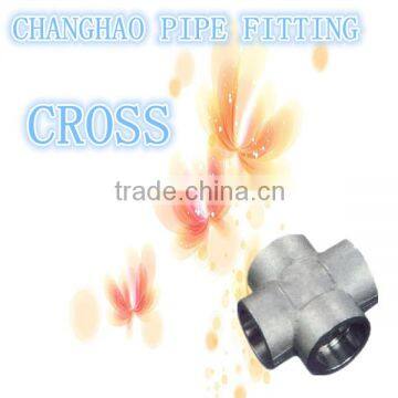 socket welding cross fittings, threaded cross