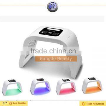 wholesale home use for red blue yellow green led light therapy face beauty machine accept private logo