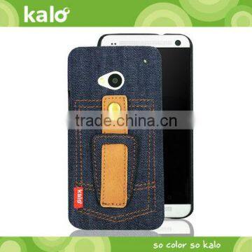 Denim Winder Cases For New HTC ONE phone accessory, mobile phone cover