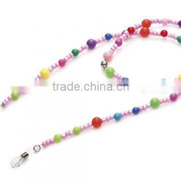 Colorful beaded glasses chain and cords,glasses holder