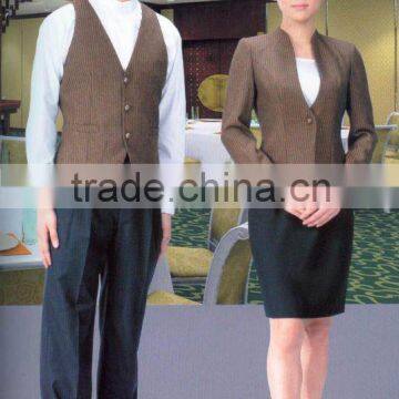 Customize elegant hotel reception uniform