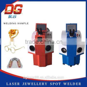 High precision mini silver jewelry laser spot welding machine