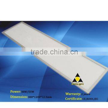 Suspended & Surface Mounted IR&RF&DALI Dimmable LED Light Panel RA>90