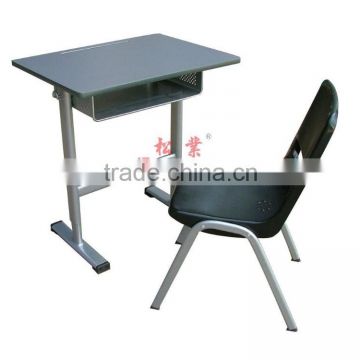 Fixed Single Student Desk&Chair,School furniture,Classroom Table and Chair