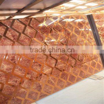 decorative art wall glass