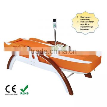 Roller Height Regulation Automatic Jade Wooden Luxury Massage Table Similar to Nuga Best Massage Bed