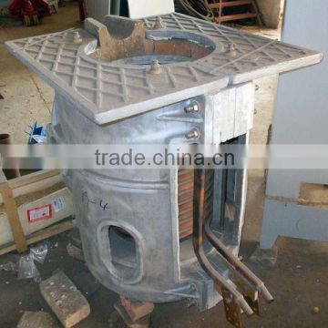 KGPS-500KG steel scrap melting induction furnace