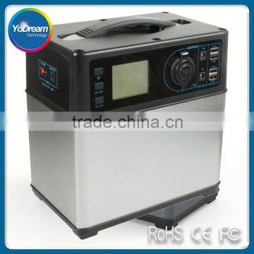 400wh 100-240V 12.6V 12V 5V UPS Battery Mini Portable Solar Generator Sunpower Solar Panel Charger Travel Camping Solar Inverter photo-4